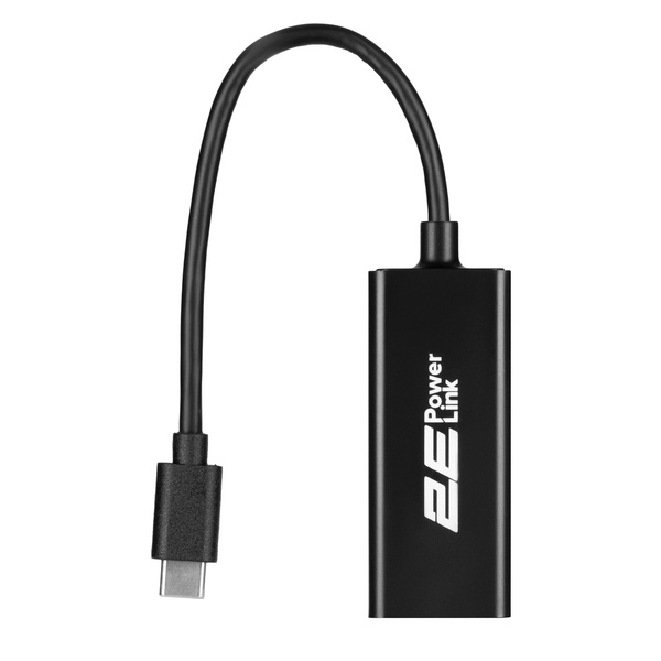 Сетевой адаптер 2E PowerLink U2085T 1xGE, USB Type-C - фото 2