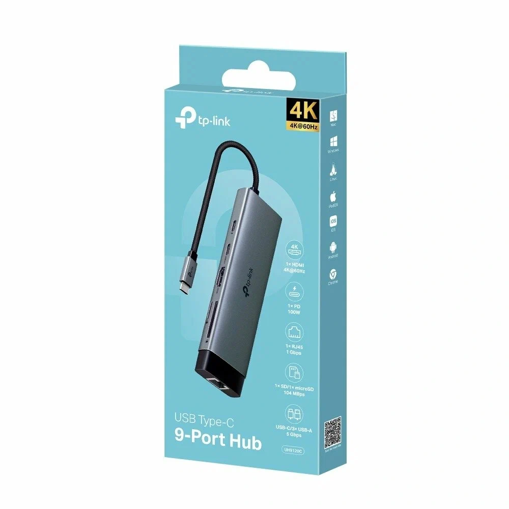 Концентратор USB TP-Link UH9120C - фото 4