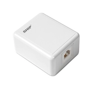 Розетка Настенная телекоммуникационная 1 Модуль SHIP A111 