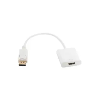 Кабель-переходник PowerPlant HDMI - DisplayPort, 0.15м KD00AS1236