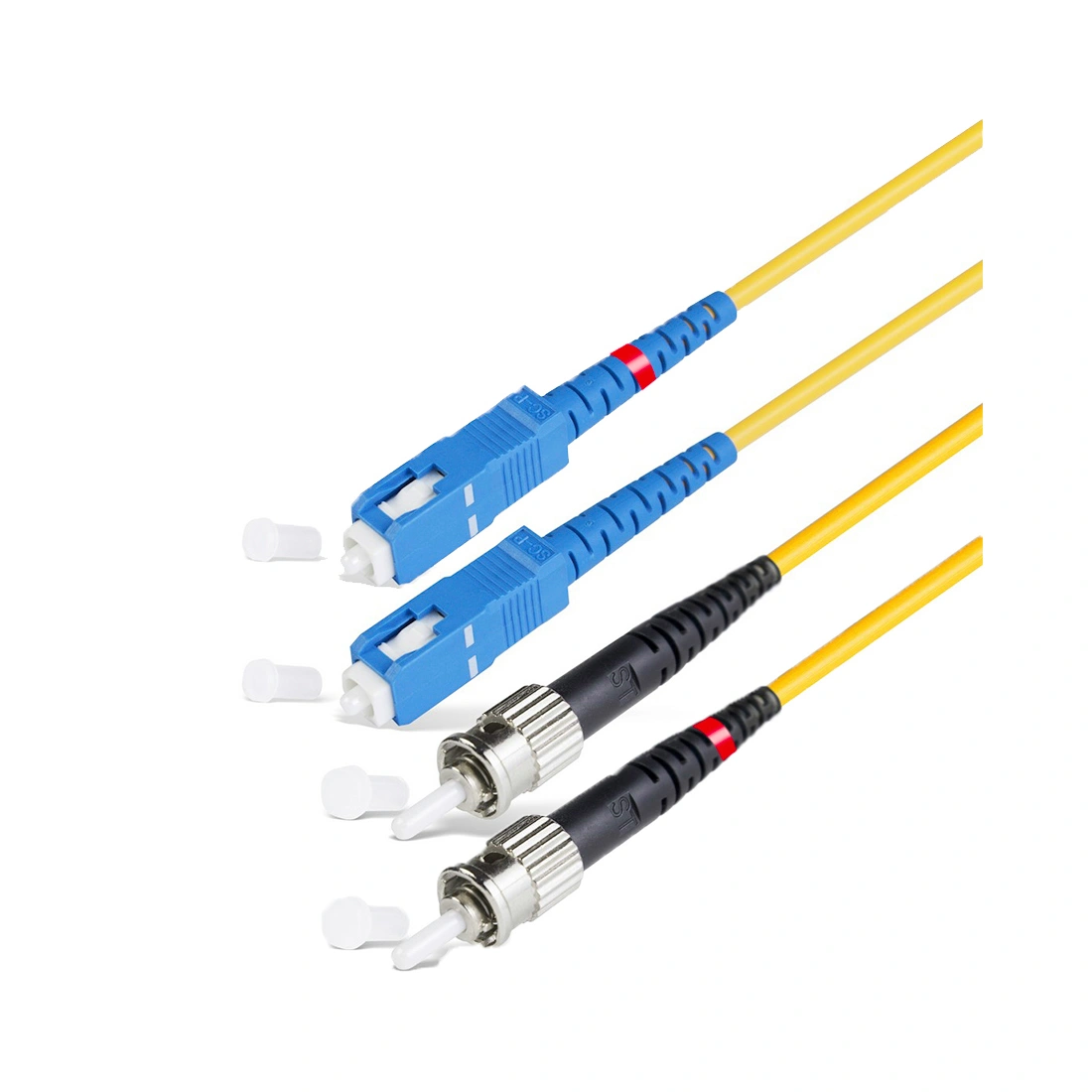 Патч Корд Оптоволоконный SC/UPC-ST/UPC SM 9/125 Duplex 3.0мм 1 м 