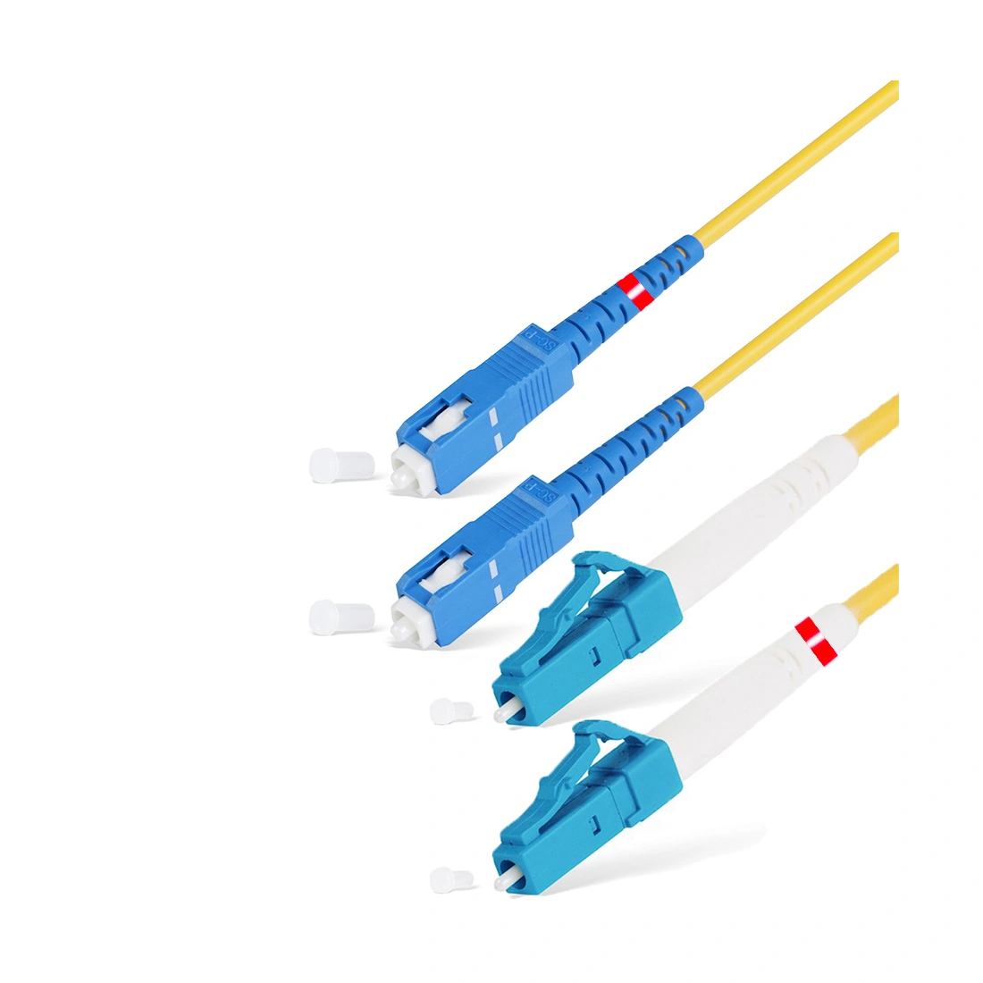 Патч Корд Оптоволоконный SC/UPC-LC/UPC SM 9/125 Duplex 3.0мм 1 м 