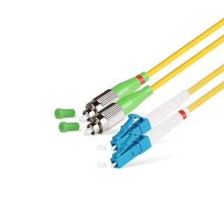 Патч Корд Оптоволоконный FC/APC-LC/UPC SM 9/125 Duplex 3.0мм 1 м 
