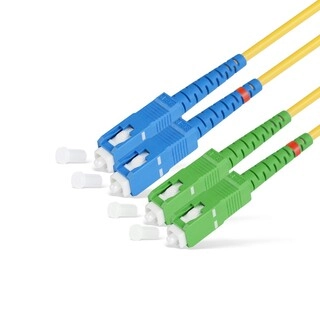 Патч Корд Оптоволоконный SC/UPC-SC/APC SM 9/125 Duplex 3.0мм 1 м 