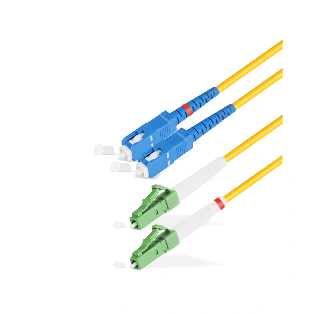 Патч Корд Оптоволоконный SC/UPC-LC/APC SM 9/125 Duplex 3.0мм 1 м 