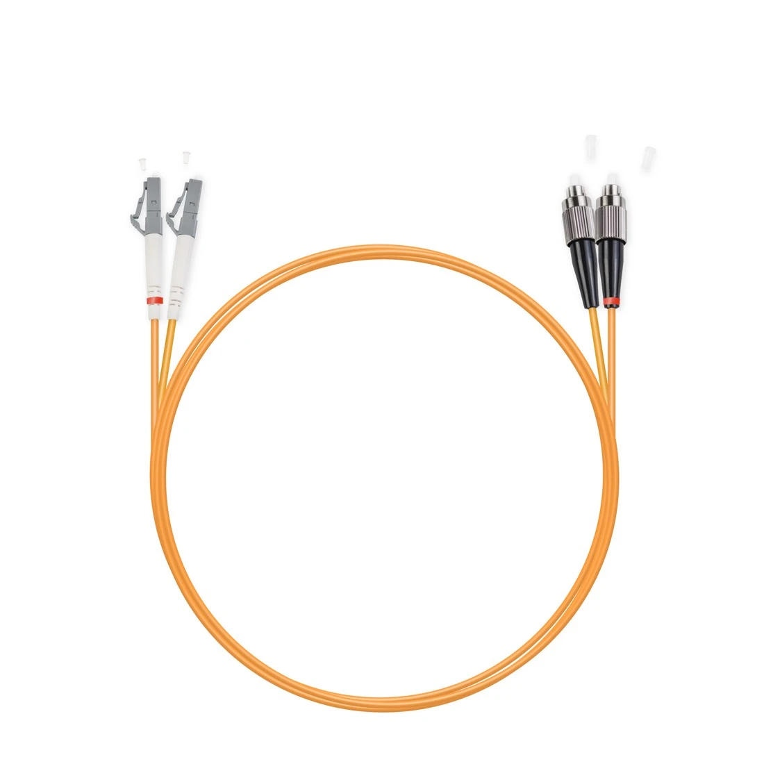 Патч Корд Оптоволоконный FC/UPC-LC/UPC MM OM1 62.5/125 Duplex 3.0мм 1 м  - фото 2
