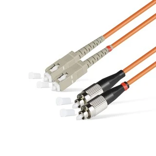 Патч Корд Оптоволоконный SC/UPC-FC/UPC MM OM1 62.5/125 Duplex 3.0мм 1 м 