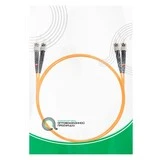 Патч Корд Оптоволоконный ST/UPC-ST/UPC MM OM1 62.5/125 Duplex 3.0мм 1 м  - фото 2