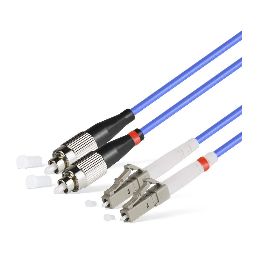 Патч Корд Оптоволоконный FC/UPC-LC/UPC MM OM4 50/125 Duplex 3.0мм 1 м 
