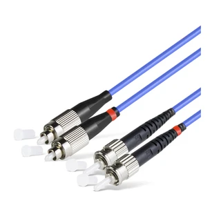 Патч Корд Оптоволоконный FC/UPC-ST/UPC MM OM4 50/125 Duplex 3.0мм 1 м 