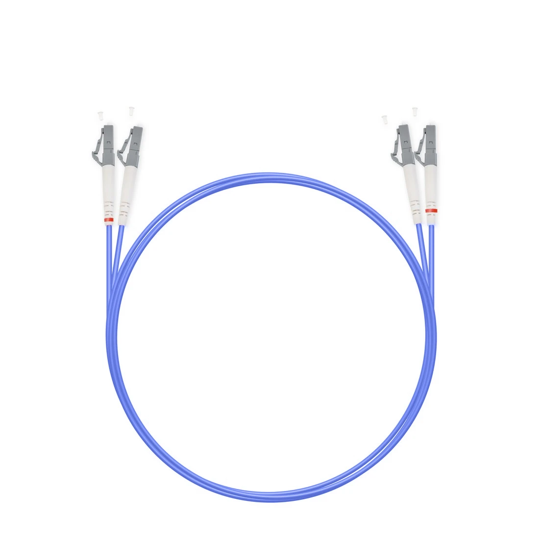 Патч Корд Оптоволоконный LC/UPC-LC/UPC MM OM4 50/125 Duplex 3.0мм 1 м  - фото 3