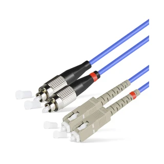 Патч Корд Оптоволоконный SC/UPC-FC/UPC MM OM4 50/125 Duplex 3.0мм 1 м 