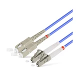 Патч Корд Оптоволоконный SC/UPC-LC/UPC MM OM4 50/125 Duplex 3.0мм 1 м 