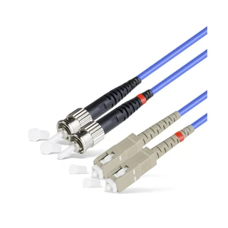 Патч Корд Оптоволоконный SC/UPC-ST/UPC MM OM4 50/125 Duplex 3.0мм 1 м 