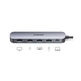 Концентратор Anker USB-C (5-in-1, 4K HDMI) (A8357HA0) Серый - фото 2