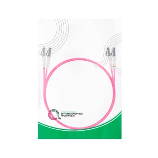 Патч Корд Оптоволоконный LC/UPC-LC/UPC MM OM4 50/125 Duplex 3.0мм 10 м 