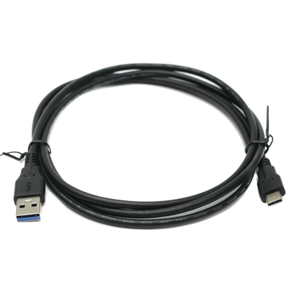 Kабель PowerPlant USB 3.0 AM - USB Type-C 1.5 м KD00AS1254 Black