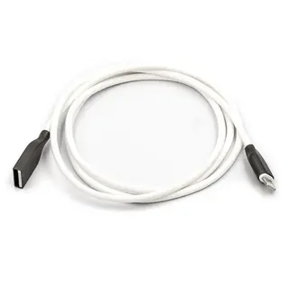 Кабель PowerPlant USB - Lightning 2м CA910755 White