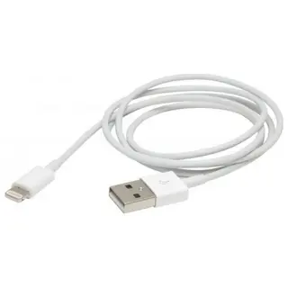 Kабель PowerPlant USB - Lightning iPhone 5/5S-6 DV00DV4042 1 м White