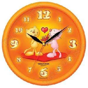 Часы детские настенные (Котята) TROYKA 21251234