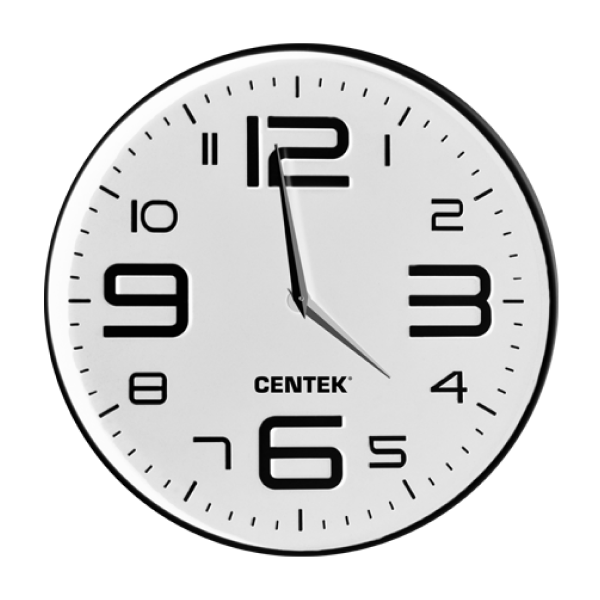 Часы настенные Centek CT-7101 White