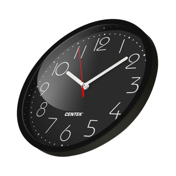 Часы настенные Centek CT-7105 Black