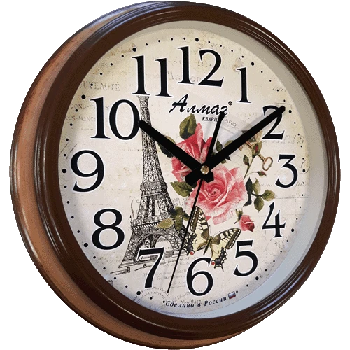 Часы настенные Алмаз А06 "Париж"