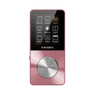 МР3 плеер teXet 60-Т 8ГБ Pink
