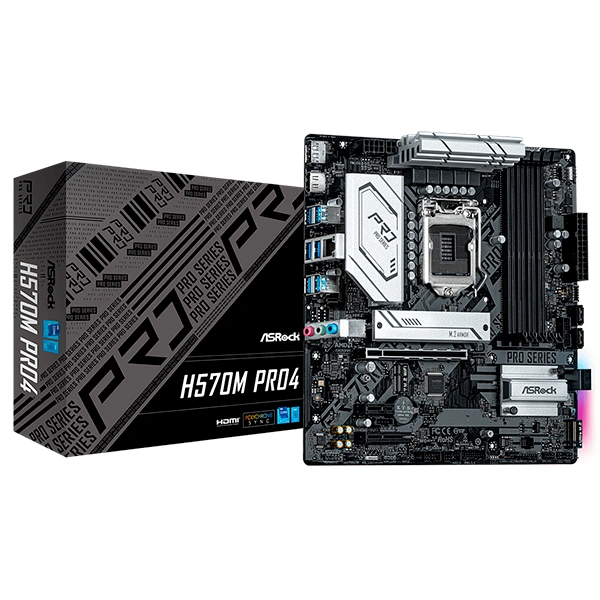 Материнская плата ASRock H570M PRO4