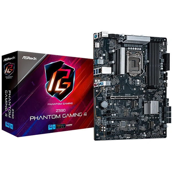 Материнская плата ASRock Z590 Phantom Gaming 4