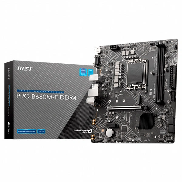 Материнская плата MSI Pro B660M-E DDR4 - фото 2