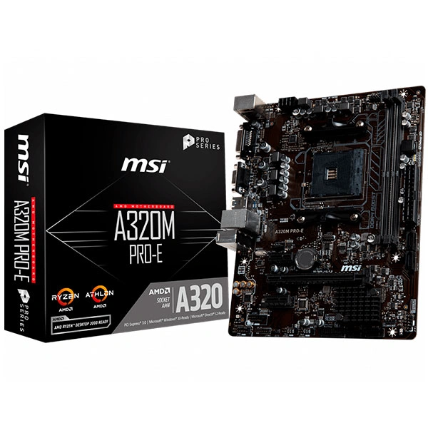 Материнская плата MSI A320M Pro-E - фото 2