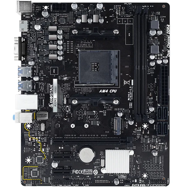 Материнская плата Biostar A32M2