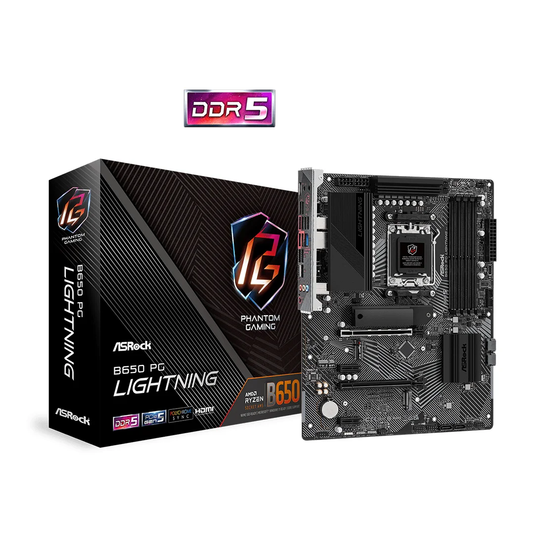Материнская плата ASRock B650 PG LIGHTNING 