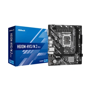 Материнская плата ASRock H610M-HVS/M.2 R2.0 