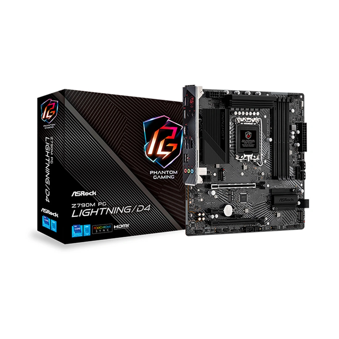 Материнская плата ASRock Z790M PG LIGHTNING/D4 