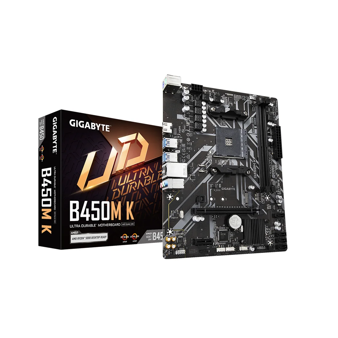 Материнская плата Gigabyte B450M K 