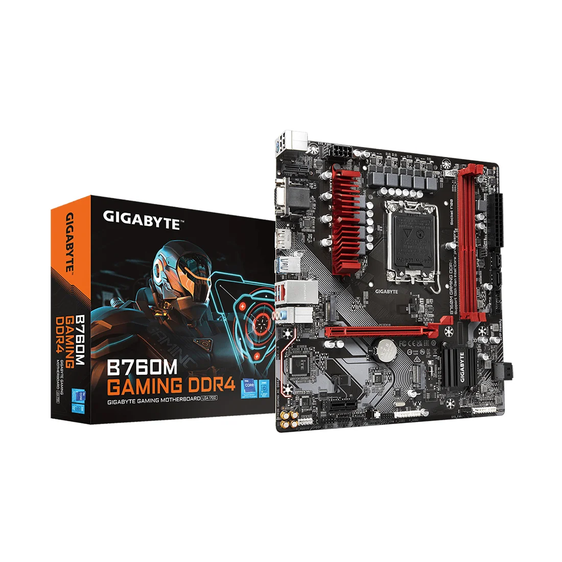 Материнская плата Gigabyte B760M GAMING DDR4  - фото 2