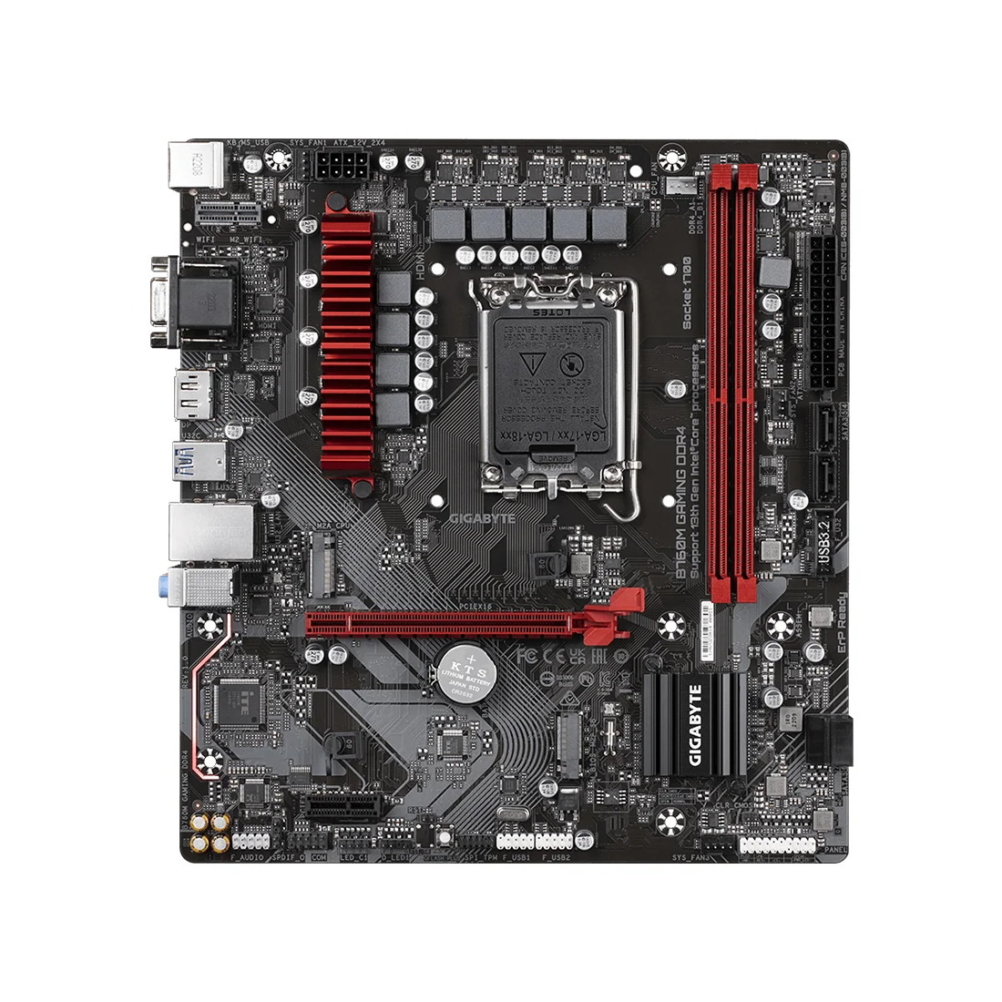 Материнская плата Gigabyte B760M GAMING DDR4  - фото 5