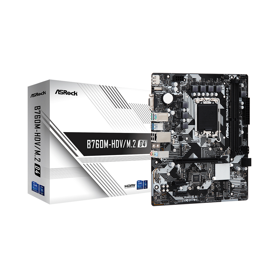 Материнская плата ASRock B760M-HDV/M.2 D4 