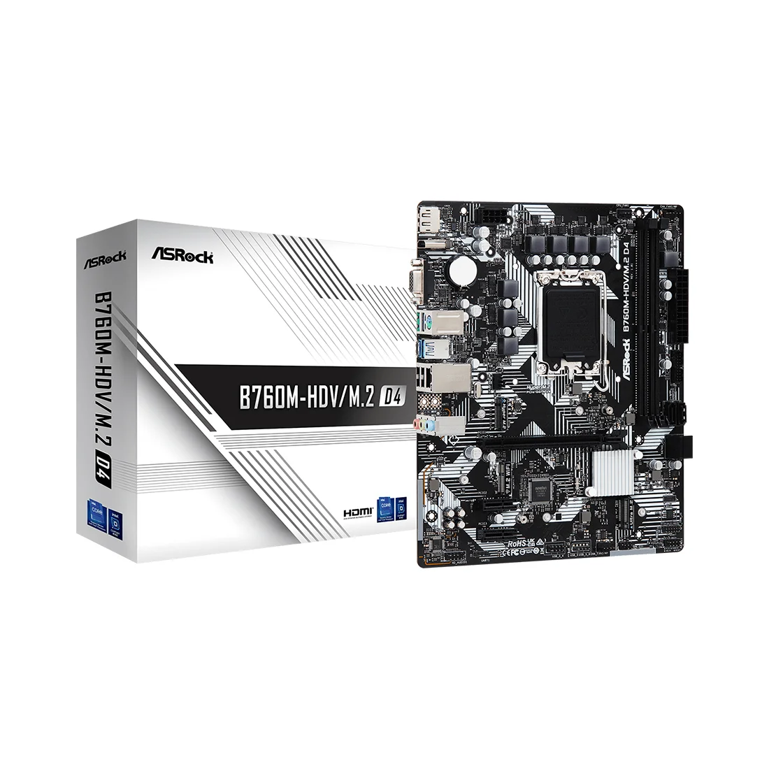 Материнская плата ASRock B760M-HDV/M.2 D4 