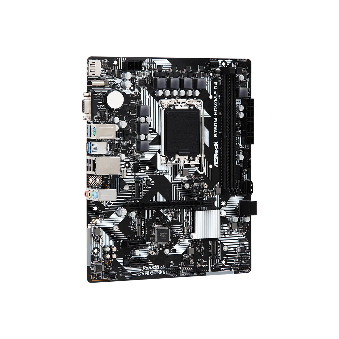 Материнская плата ASRock B760M-HDV/M.2 D4  - фото 3