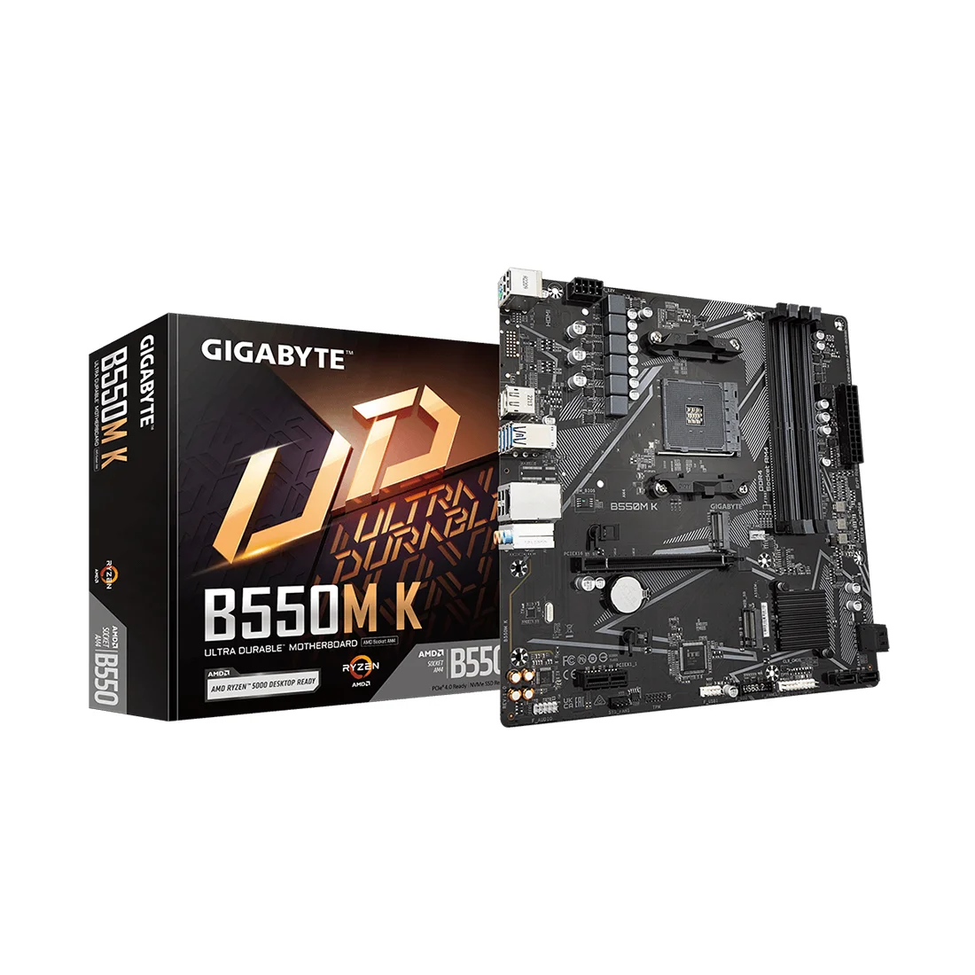 Материнская плата Gigabyte B550M K  - фото 2