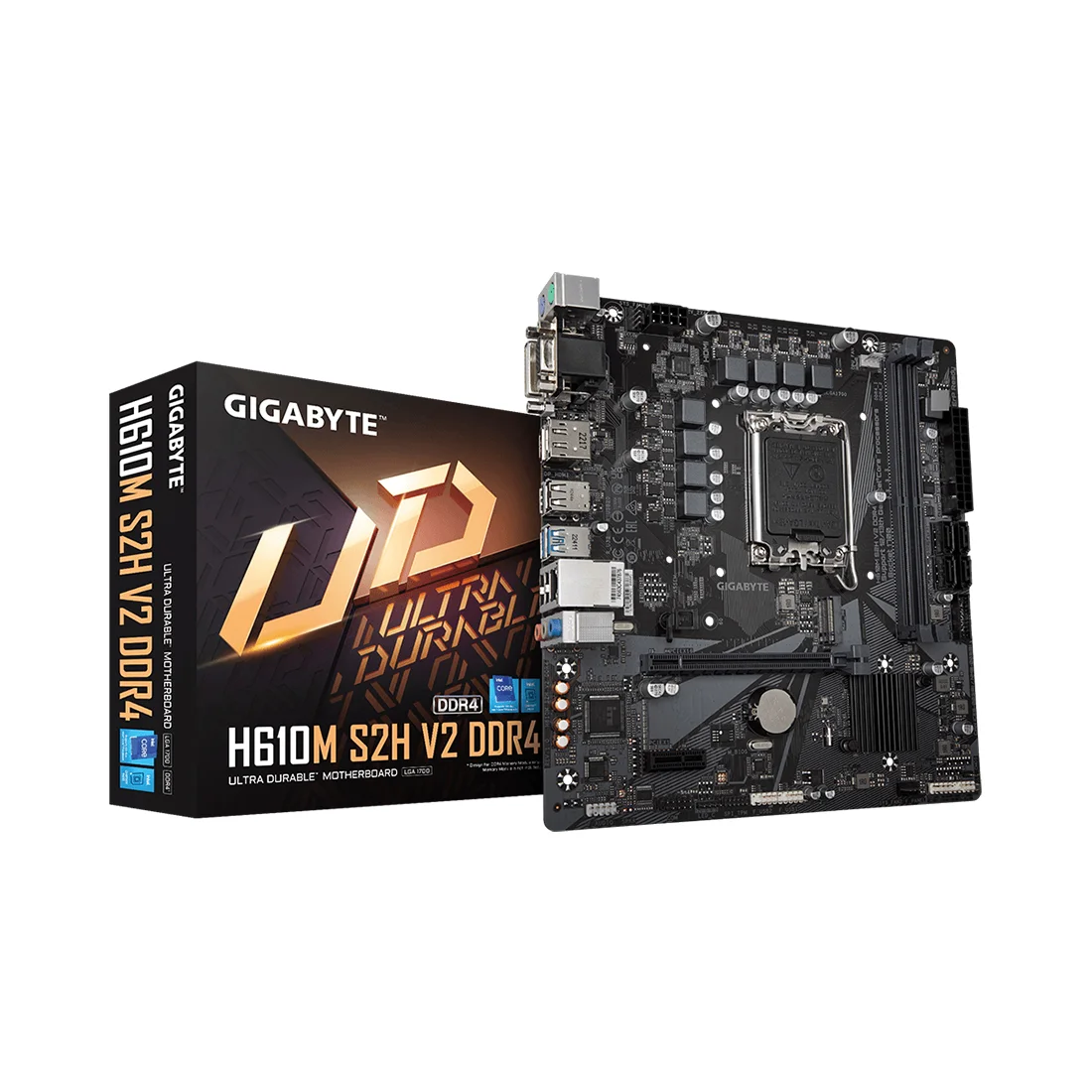 Материнская плата Gigabyte H610M S2H V2 DDR4 