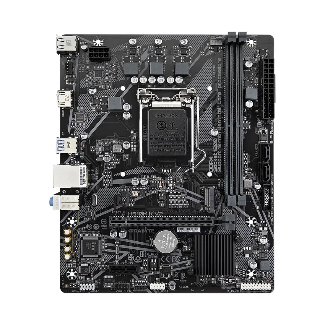Материнская плата Gigabyte H510M K V2  - фото 2