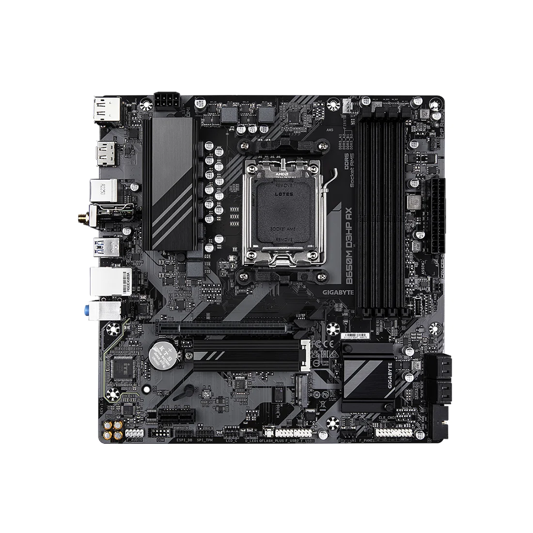 Материнская плата Gigabyte B650M D3HP AX  - фото 2