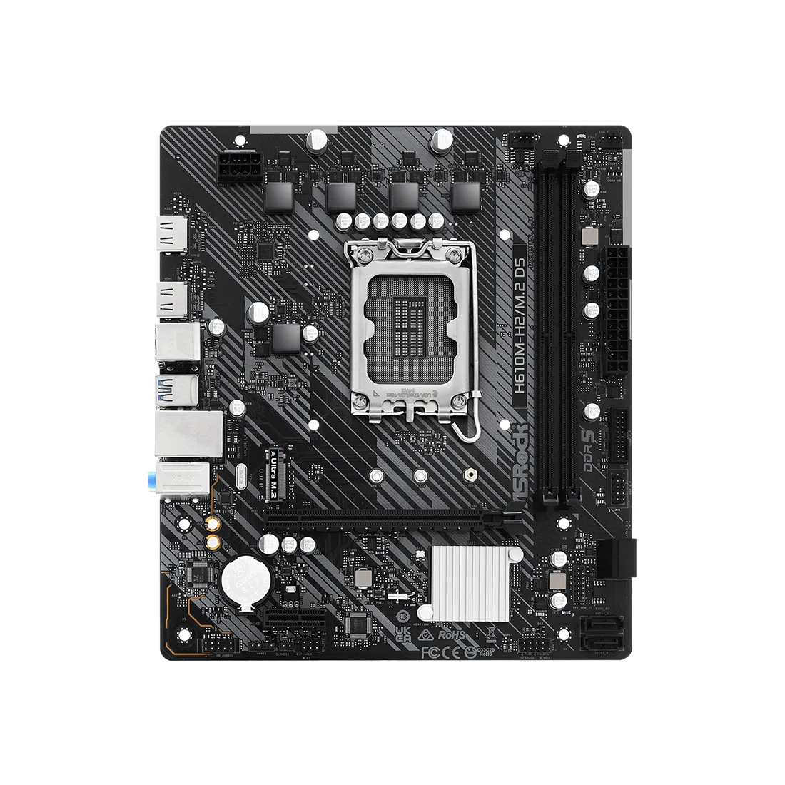 Материнская плата ASRock H610M-H2/M.2 D5  - фото 4