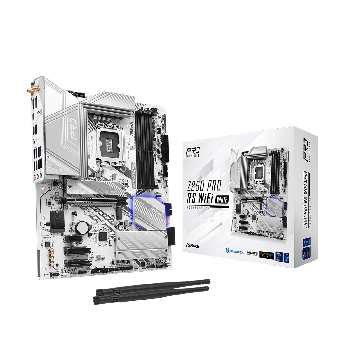 Материнская плата ASRock Z890 PRO RS WIFI WHITE 