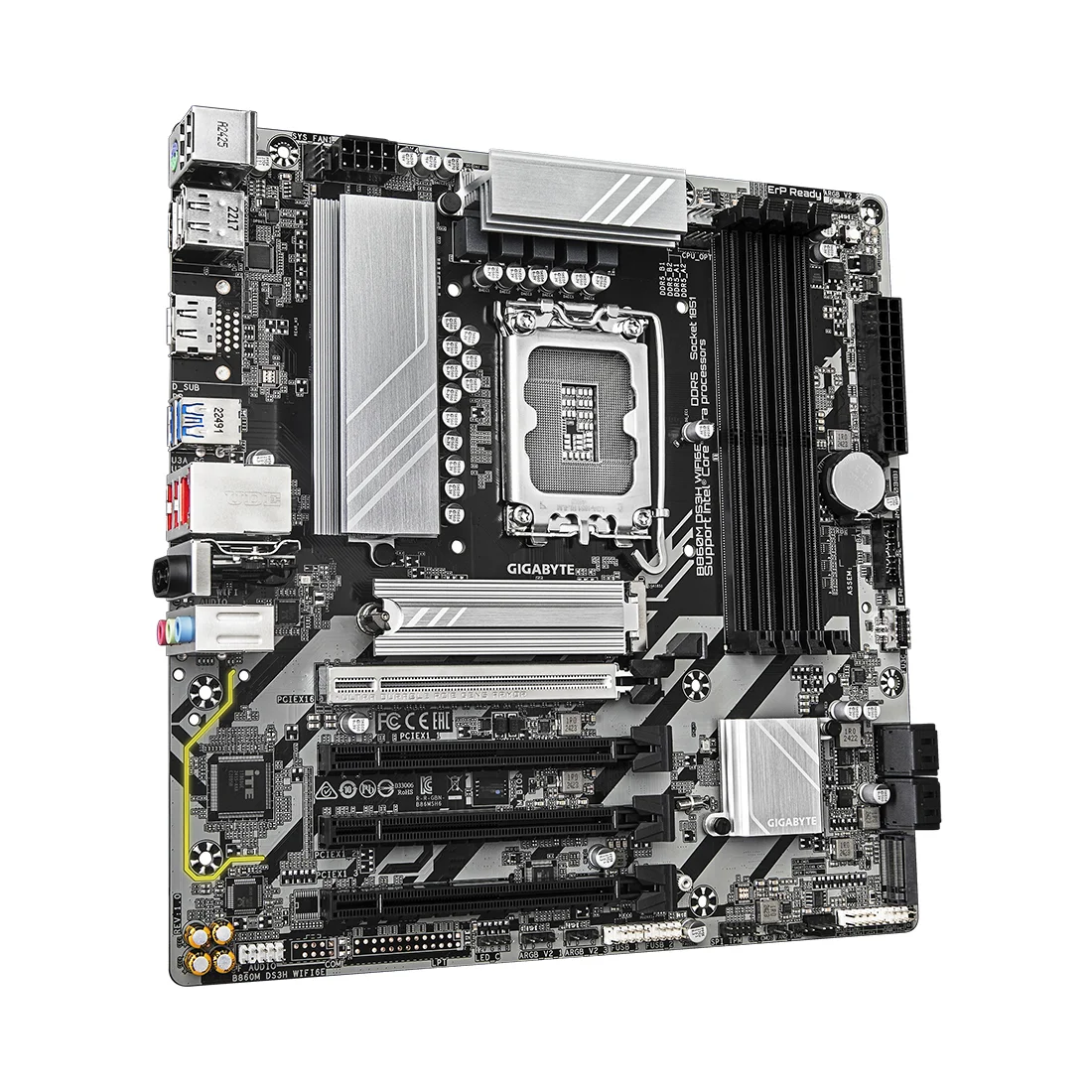 Материнская плата Gigabyte B860M DS3H WIFI6E  - фото 2