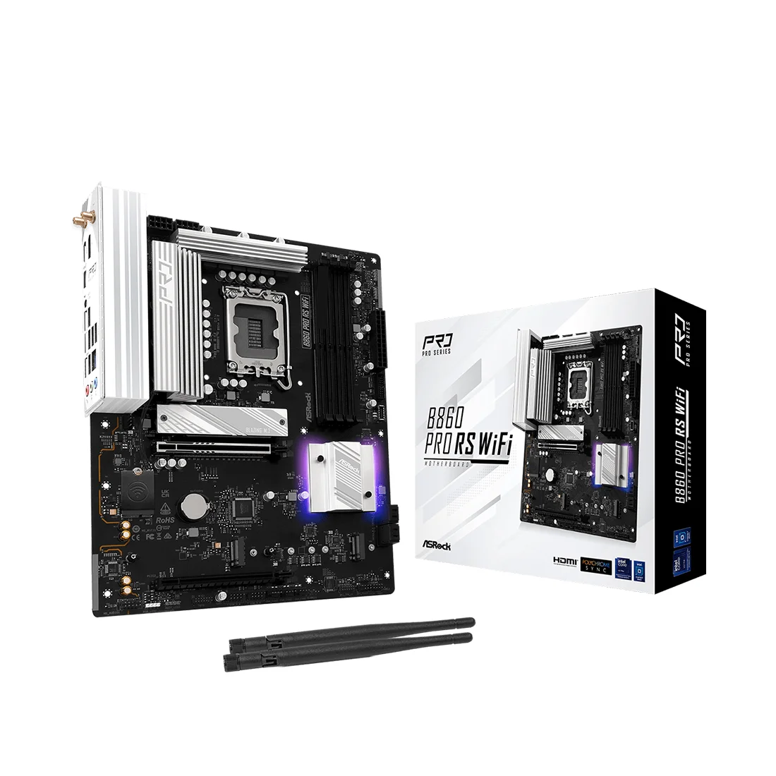 Материнская плата ASRock B860 PRO RS 